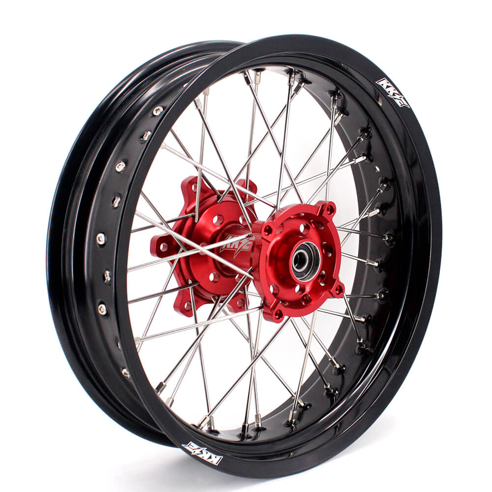 KKE 17 Inch Supermoto Spoke Alloy Wheels Rims For HONDA CRF250L 2013-2020 - Howling Moto