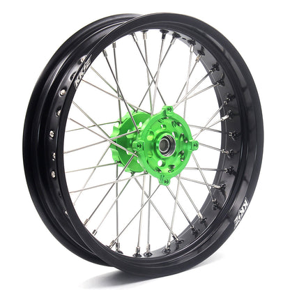 KKE 17Inch KX250F KX450F 2006-2021 For KAWASAKI Supermoto Spoked Wheels Rim - Howling Moto