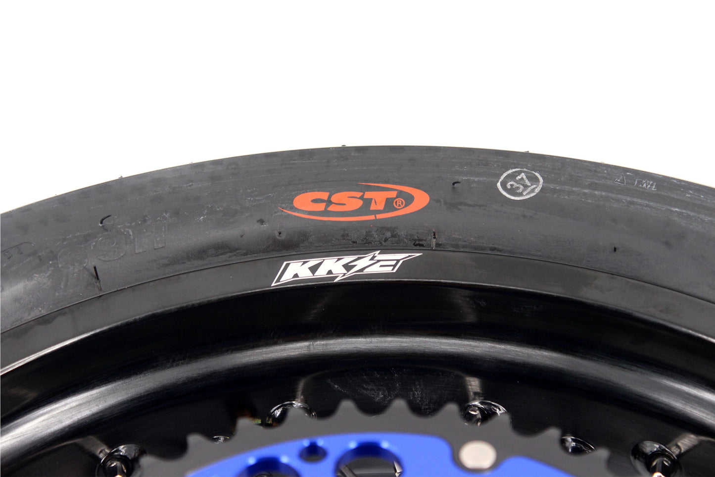 KKE 3.5/4.25*17inch Cush Drive Rims Tires For YAMAHA WR250F 2001-2019 WR450F 2003-2018 Blue Hub - Howling Moto