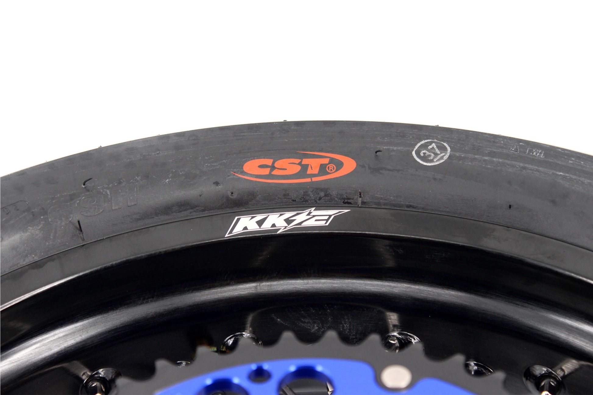 KKE 3.5/4.25*17inch Cush Drive Rims Tires For YAMAHA WR250F 2001-2019 WR450F 2003-2018 Blue Hub - Howling Moto