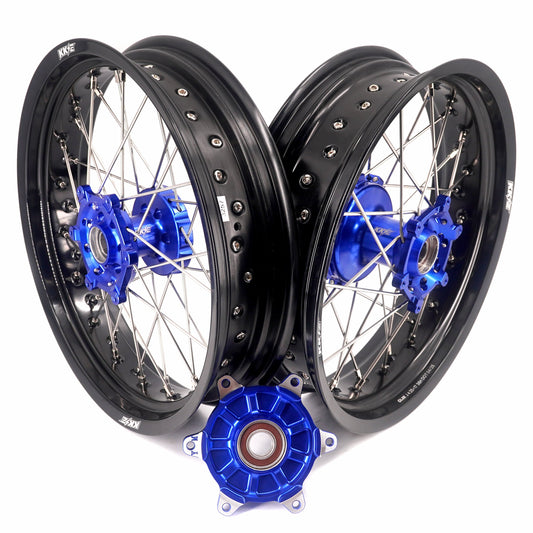 KKE 3.5/4.25*17inch CUSH Drive Supermoto Wheels for YAMAHA YZ125/250 YZ250F/450F WR250F/450F YZ250X 2016-2025 - Howling Moto