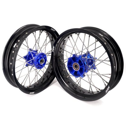 KKE 3.5/4.25*17inch CUSH Drive Supermoto Wheels for YAMAHA YZ125/250 YZ250F/450F WR250F/450F YZ250X 2016-2025 - Howling Moto