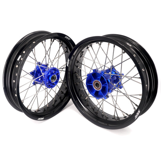 KKE 3.5/4.25*17inch CUSH Drive Supermoto Wheels for YAMAHA YZ125/250 YZ250F/450F WR250F/450F YZ250X 2016-2025 - Howling Moto