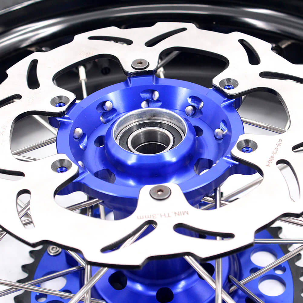 KKE 3.5/4.25*17inch Supermoto Spoked Wheels CST Tires For SUZUKI DRZ400 DRZ400E DRZ400S - Howling Moto