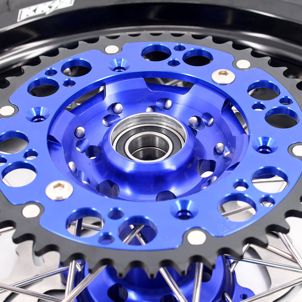 KKE 3.5/4.25*17inch Supermoto Spoked Wheels CST Tires For SUZUKI DRZ400 DRZ400E DRZ400S - Howling Moto