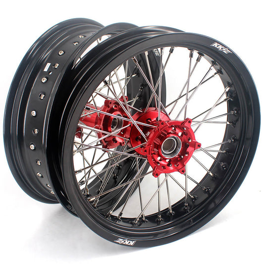 KKE 3.5 & 4.25*17inch Supermoto Wheels Rims for GAS GAS Enduro Bikes 2018-2020 - Howling Moto