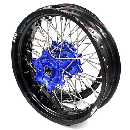 KKE 3.5 & 4.25 Wheels for Yamaha WR250F 2001 WR450F 2003-2018 Blue - Howling Moto