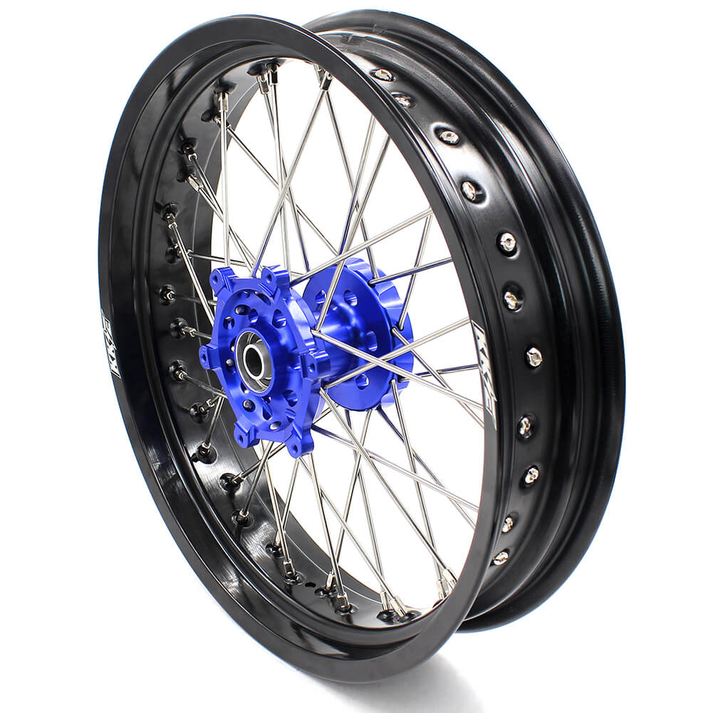 KKE 3.5 & 4.25 Wheels for Yamaha WR250F 2001 WR450F 2003-2018 Blue - Howling Moto