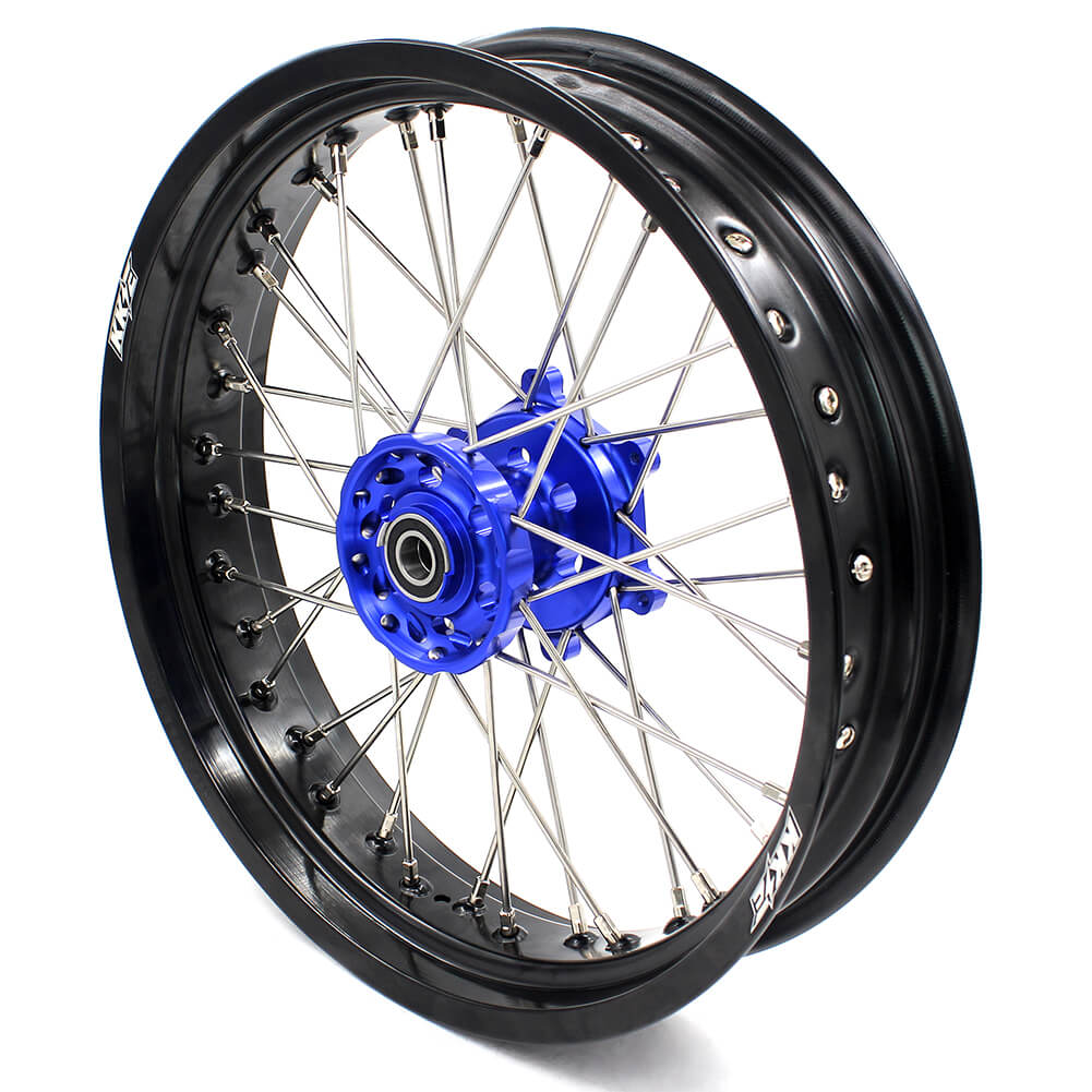 KKE 3.5 & 4.25 Wheels for Yamaha WR250F 2001 WR450F 2003-2018 Blue - Howling Moto