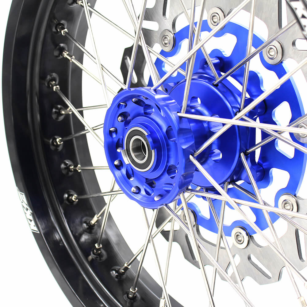 KKE 3.5 & 4.25 Wheels for Yamaha WR250F 2001 WR450F 2003-2018 Blue - Howling Moto