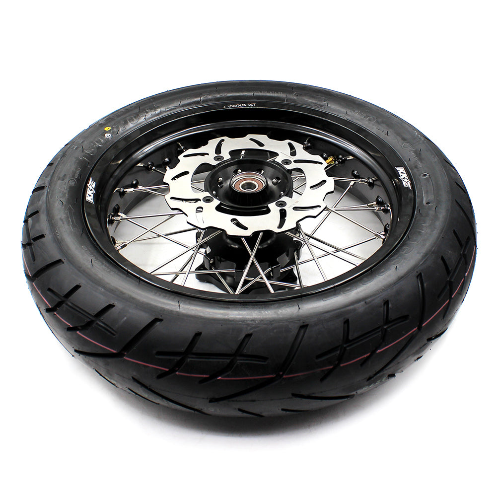 KKE 3.5/4.25*17" Cush Drive Wheels For SUZUKI DR650SE 1996-2021 CST Tires - Howling Moto