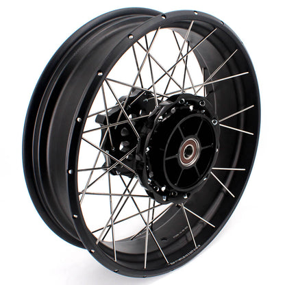 VMX 19 Inch / 17 Inch Tubeless Wheels Fit For BMW F700GS 2012-2018 Black Hubs - Howling Moto