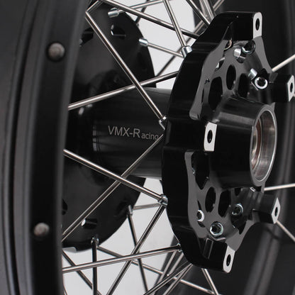 VMX 19 Inch / 17 Inch Tubeless Wheels Fit For BMW F700GS 2012-2018 Black Hubs - Howling Moto