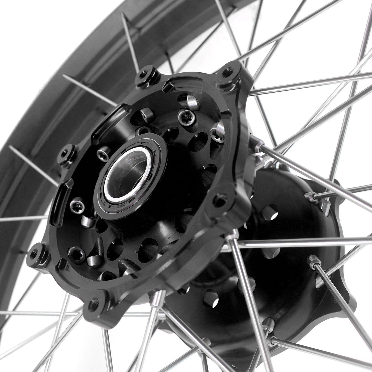VMX 21" 18" Inch Alloy Tubeless Wheel Rims For KTM790 Adventure R 2019-2022 Black&Black - Howling Moto