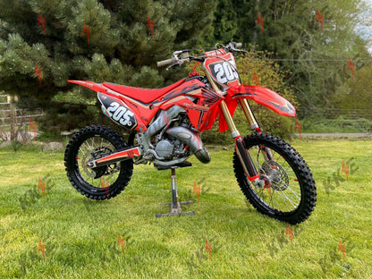 KKE 21" 19" MX Casting Alloy Wheels For HONDA CRF250R CRF450R CR125R CR250R 2002-2013 Silver&Black