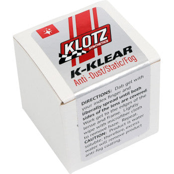 Klotz Oil K-Klear Anti-Fog Gel - Howling Moto