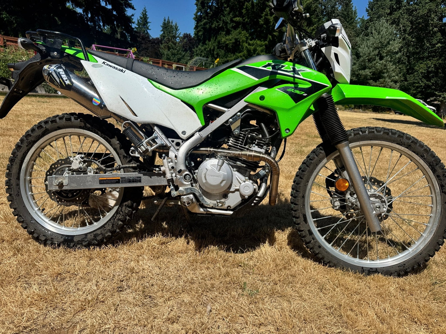 KLX 230 RBX Stainless Exhaust - Howling Moto