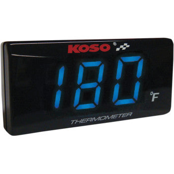 Koso North America Super Slim Temperature Gauge - Howling Moto