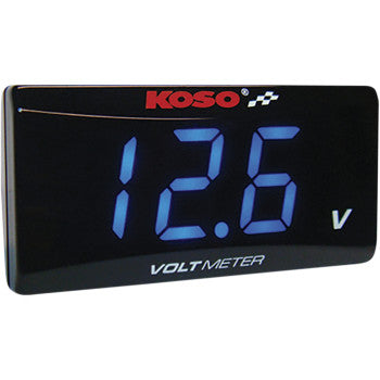 Koso North America Super Slim Volt Meter - Howling Moto