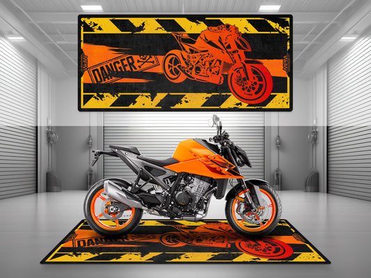 Motorcycle Mat for Superduke Motorcycle - U701 - Howling Moto