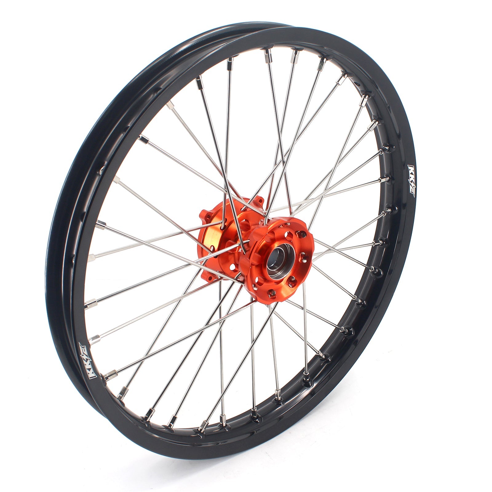 KKE 19/16 Factory Size Kids Big Wheels Rims Fit KTM SX 85 2025 Orange - Howling Moto
