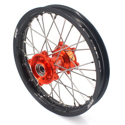 KKE 19/16 Factory Size Kids Big Wheels Rims Fit KTM SX 85 2025 Orange - Howling Moto