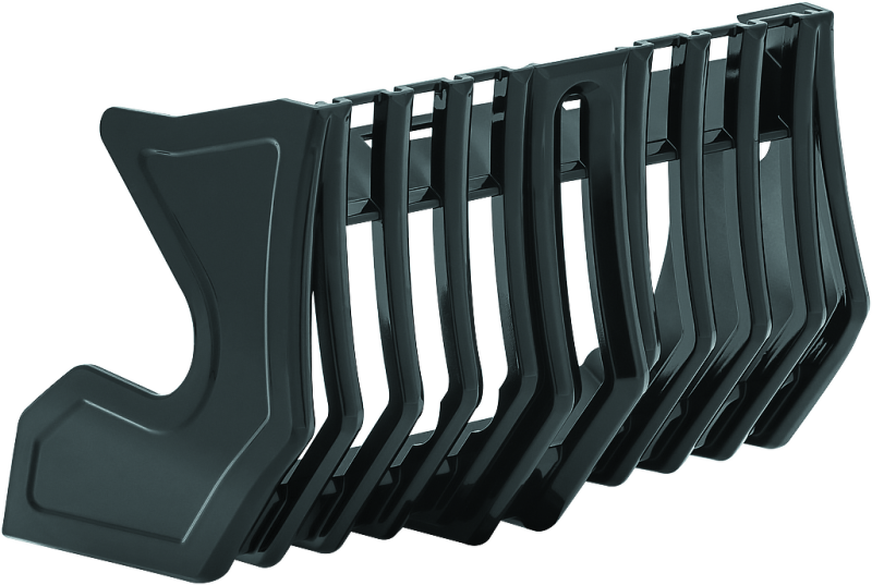Kuryakyn coolant pump cover for Harley Davidson Touring models, black metal with embossed branding and a sleek finish.