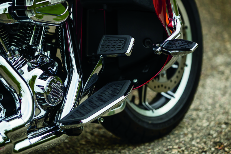 Kuryakyn Hex Pegs with Adapters in chrome for powersports vehicles, showing the chrome finish and mounting hardware.