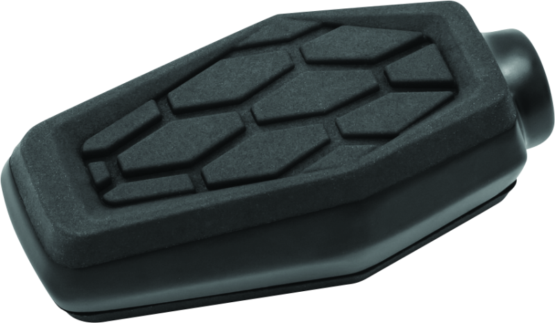 Kuryakyn Hex Shift Peg for Indian Motorcycles in black, featuring a sturdy metal design and textured surface for gear shifting.
