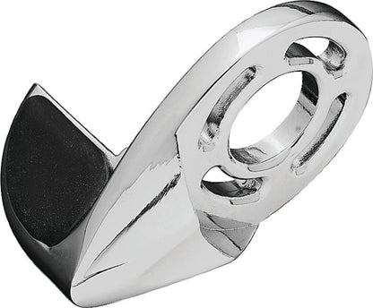 Chrome Kuryakyn ISO Throttle Boss for powersports vehicles, showing the ergonomic throttle control device.