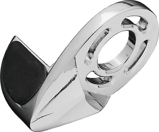 Chrome Kuryakyn ISO Throttle Boss for powersports vehicles, showing the ergonomic throttle control device.