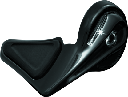 Kuryakyn Kinetic Throttle Boss for powersports vehicles in black finish, part #6355, with textured grip for throttle control.