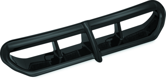 Kuryakyn LED fairing vent accent in black for Harley Davidson Touring models, part 5056, showing the sleek design and lighting features.