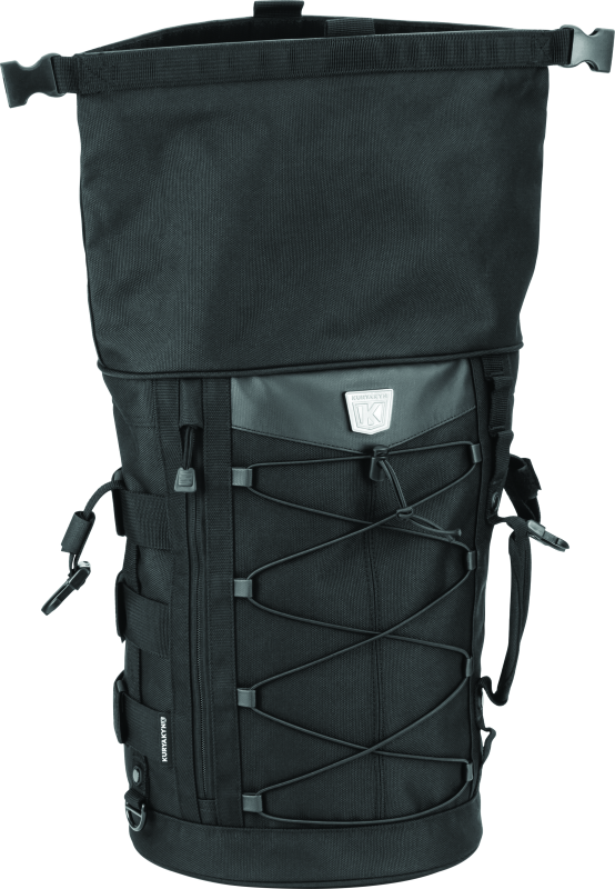 Kuryakyn Momentum Deadbeat Duffle Bag, compact water-resistant gear storage for powersports adventures, made by Kuryakyn.