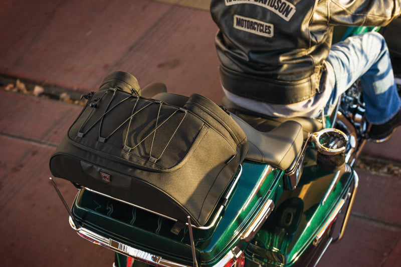 Kuryakyn, Kuryakyn Momentum Hitchhiker Trunk Rack Bag - Versatile, Weather-Resistant Storage for Powersports