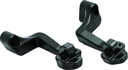 Kuryakyn passenger board mounts for Indian Springfield models in black, part number 5831, showing mounting brackets on motorcycle.