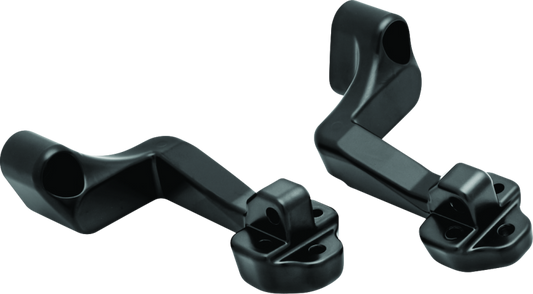 Kuryakyn passenger board mounts for Indian Springfield models in black, part number 5831, showing mounting brackets on motorcycle.