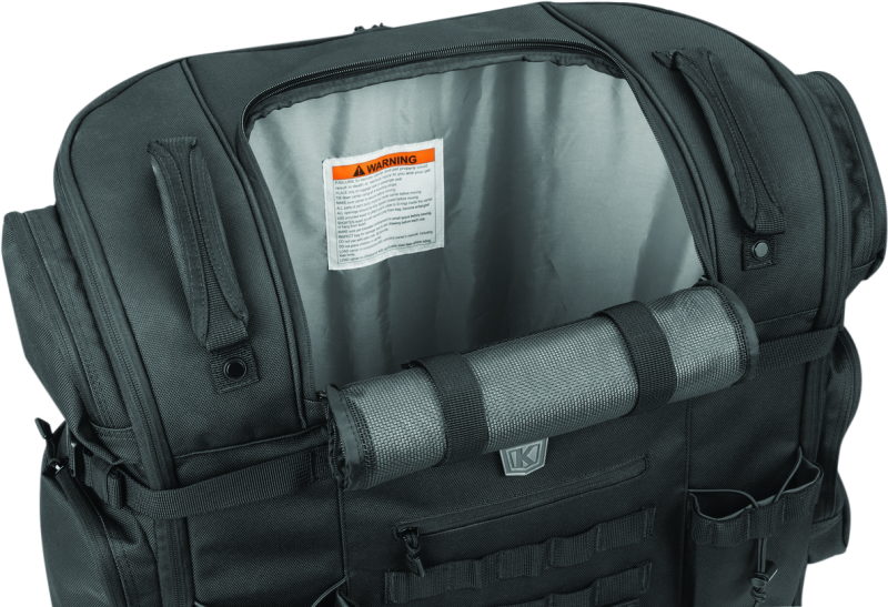 Kuryakyn Pet Palace Titan motorcycle dog and cat carrier crate with weather resistance and heat reduction features.