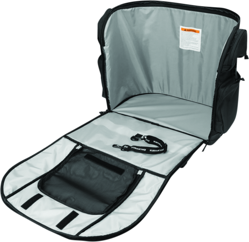 Kuryakyn Pet Palace Titan motorcycle dog and cat carrier crate with weather resistance and heat reduction features.