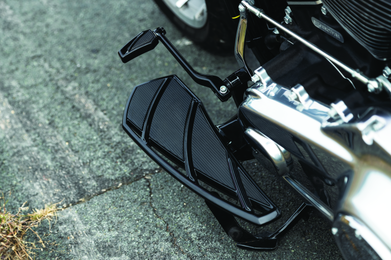 Kuryakyn Phantom Shift Peg in black for powersports vehicles, showing a sturdy metal shift peg with textured grip.