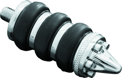 Kuryakyn Stiletto Shift Peg in chrome with aggressive styling and durable die-cast construction for motorcycle performance.