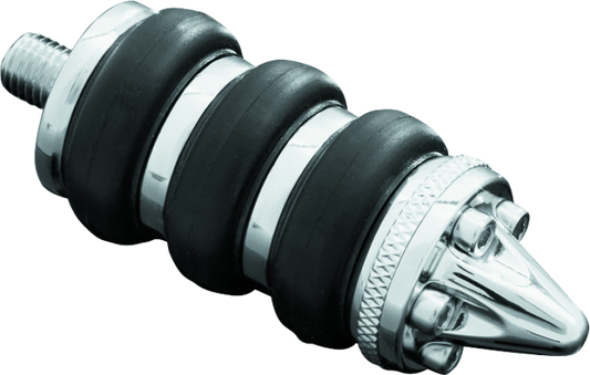 Kuryakyn Stiletto Shift Peg in chrome with aggressive styling and durable die-cast construction for motorcycle performance.