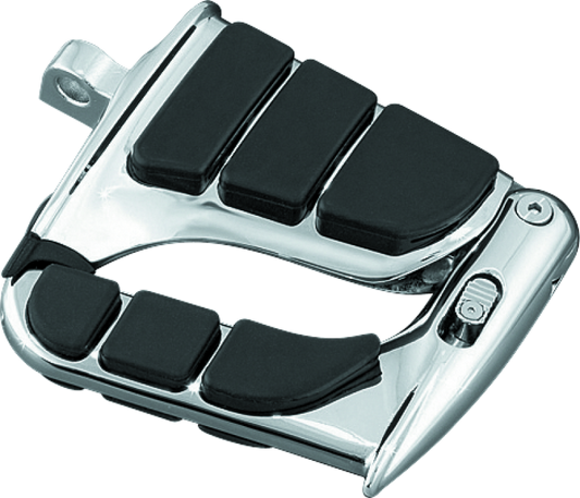 Chrome Kuryakyn Swingwing Peg with Male Mount Adapter for motorcycle foot controls, part 4466.