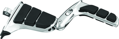 Chrome Kuryakyn Swingwing Peg with Male Mount Adapter for motorcycle handlebars and footpeg installation.