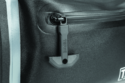Kuryakyn Torke 24L Solo Dry Pannier waterproof motorcycle storage bag with external pockets and removable support structure.