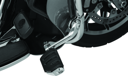 Kuryakyn Tour-Tech Cruise Mounts with 6-inch arm for powersports motorcycles, showcasing durable mounting hardware for handlebars.