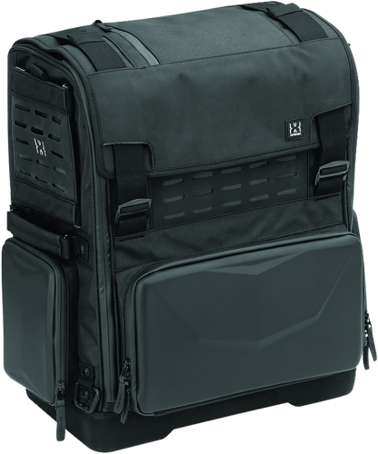 Kuryakyn Xkursion XS Odyssey motorcycle luggage bag with durable black material and adjustable straps, part #5222.