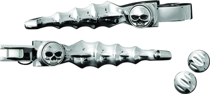 Kuryakyn, Kuryakyn Zombie Levers 96-Up Cable Chrome for Harley-Davidson - Model Part 1047