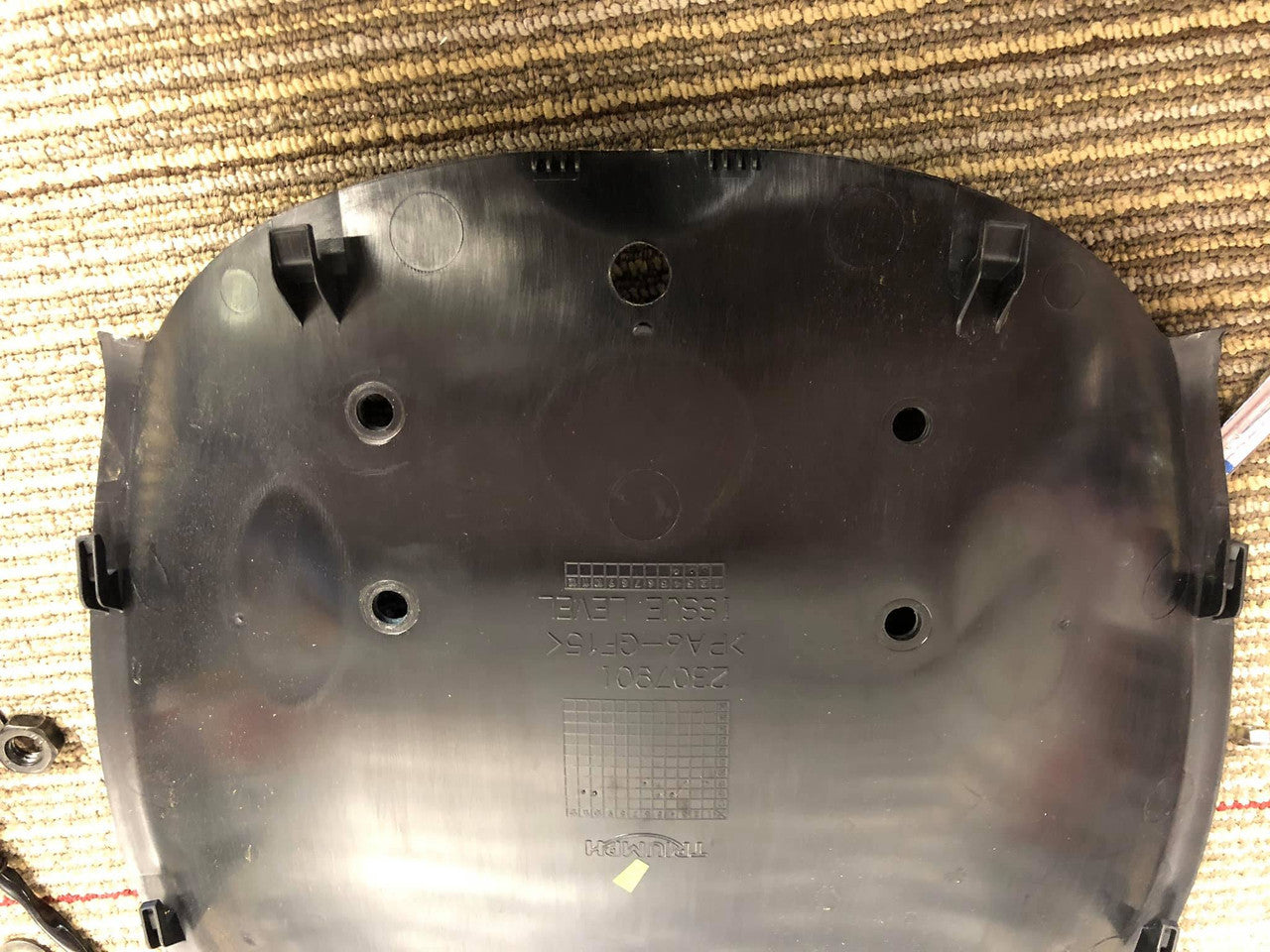 Lamonster Garage Rocket 3 license plate bracket (2020 to current)(Pre-Order) - Howling Moto