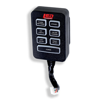 Mini LED Emergency Light Bar 18 in - Howling Moto